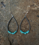 The Turquoise Pearl Earring