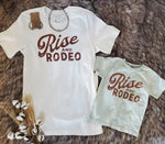 Rise and Rodeo ~ adult tee