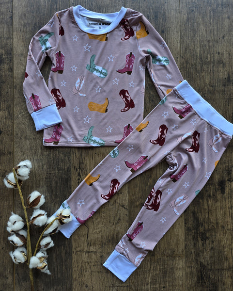 Cowboy Boots Pajamas