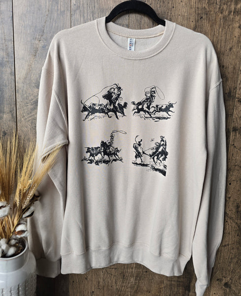 Roping Crewneck