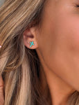 Cross Your Heart Studs