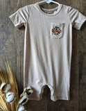 Cowboy Patch Romper